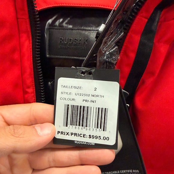 RUDSAK Other - RUDSAK Vibrant Red Jacket